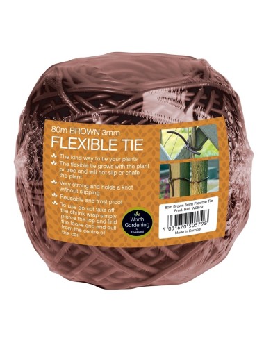 80m Braunes flexibles Seil 3mm
